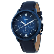 Fossil Men's Neutra Blue Leather Watch