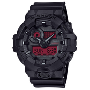 G-SHOCK Black & Red Men's Analog-Digital Watch - GA-700BBR-1A