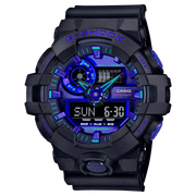 G-Shock Men's Black Purple Watch - GA-700VB-1A