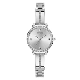 GUESS Women's Silver Tone Analog Watch - GW0022L1