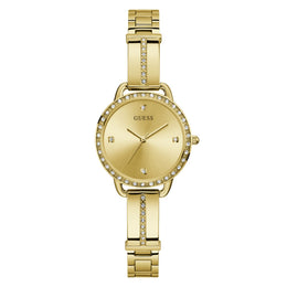 GUESS Women's Gold Tone Analog Watch - GW0022L2