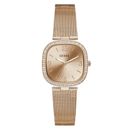 GUESS Women's Rose Gold Tone Analog Watch - GW0354L3