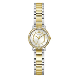 GUESS Women's Silver Tone/Gold Tone Analog Watch - GW0468L4