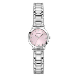 GUESS Women's Silver Tone Analog Watch - GW0532L1