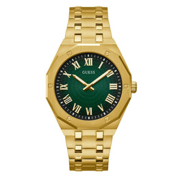 GUESS Mens Gold Tone Analog Watch - GW0575G2