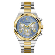 GUESS Equity Mens 2-Tone Multi-function Watch - GW0703G3