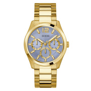 GUESS Mens Gold Tone Multi-function Watch - GW0707G2