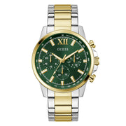 GUESS Mens 2-Tone Multi-function Watch - GW0900G5