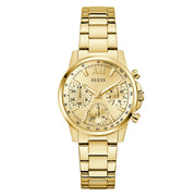 GUESS Women's Gold Tone Multi-function Watch - GW0933L2