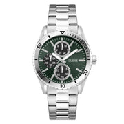 Guess Velocity Men's Multi Fuction Green Watch