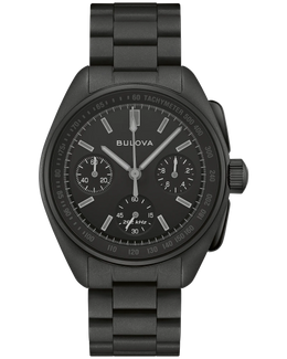 Bulova Men's Lunar Pilot Black Hole - Limited Edition | 98A335