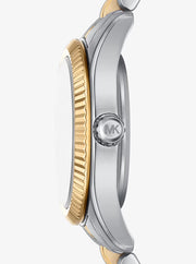 Michael Kors Women's Lexington Two-tone Watch Set