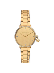 Michael Kors Women's Pyper Pave Two-tone Watch