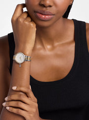 Michael Kors Women's Mini Pyper Two-tone Watch