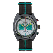 Aston Martin DWF Formula 1 Carbon Fiber Podium Green Men's Watch - MTFD1F50243