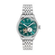 Aston Martin TS1 Automatic Podium Green Skeleton Stainless Steel Men's Watch - MTTS1F5043E
