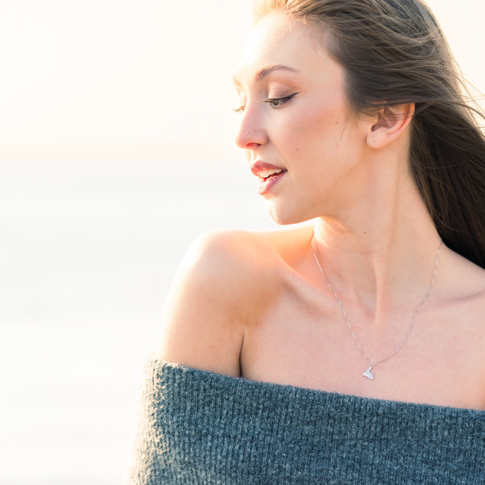 Casablanca Newfoundland Pendant (Available in Sterling Silver, White Gold or Yellow Gold)