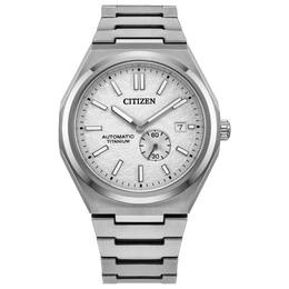 Citizen Men's Zenshin Mechanical Auto Titanium Watch