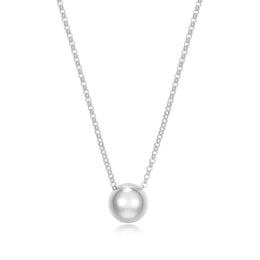 Elle Genesis Sterling Silver Ball Necklace