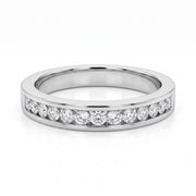 0.25CT Lab Grown Diamond Women's Wedding Band in 10KT White Gold