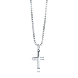 Italgem Stainless Steel Small Classic Cross 18