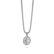 Italgem Junior Stainless Steel White CZ Small North Star 18+2