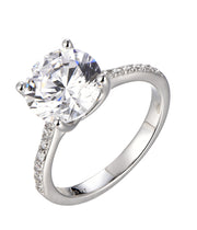 Casablanca Round CZ Fancy Ring
