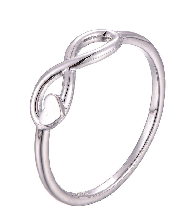 Casablanca Sterling Silver Infinity Ring