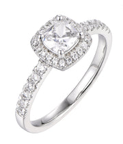 Casablanca Sterling Silver & CZ Fancy Ring