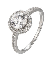 Casablanca Sterling Silver & CZ Fancy Ring