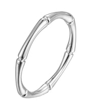 Casablanca Sterling Silver Bamboo Ring