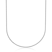 Steelx Stainless Steel 2mm 17 Inch Rope Chain