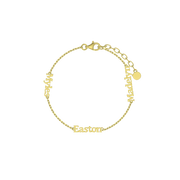 Linked by Love – Name Bracelet with Emotional Spark SB002G