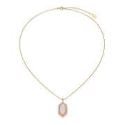 18K Yellow Gold Plated Pearl Glow Secret Locket SN012