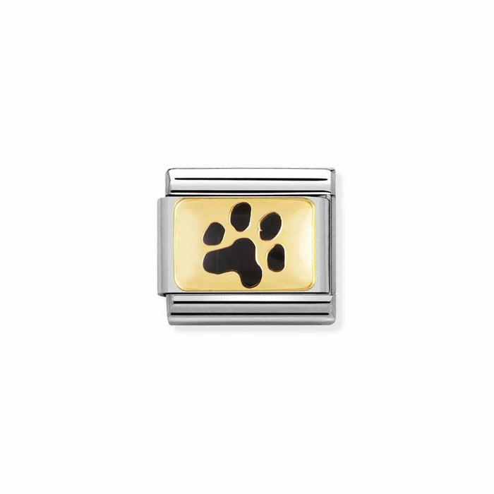 Nomination Italy Classic Link Paw Print Charm
