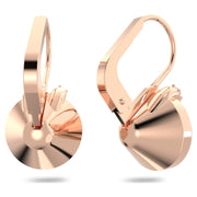 Swarovski Bella V Drop Earrings: Pink
