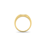 Oval Monogram Ring SR003H