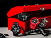 G-Shock Men's Analog-Digital GA700 Series Multi Function Red Watch - GA-700-4ACR