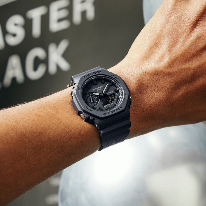 G-SHOCK 40th Anniversary REMASTER BLACK ANALOG-DIGITAL 2100 Series Watch
