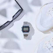 Casio Vintage Men's Digital Stainless Steel Watch ABL-100WE-1A