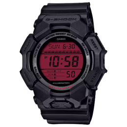 G-Shock Men's Digital Black and Red Watch - GD-010BBR-1CR