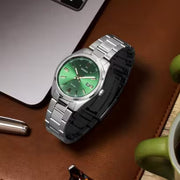 Casio Men's Green Face Analog Quartz Watch - MTP-1302D-3AVVT
