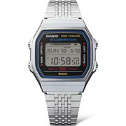 Casio Vintage Men's Digital Stainless Steel Watch ABL-100WE-1A