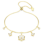 Swarovski Magic Yellow Gold Tone Snowflake Bracelet