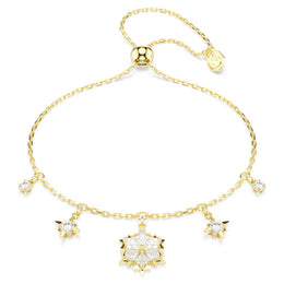 Swarovski Magic Yellow Gold Tone Snowflake Bracelet