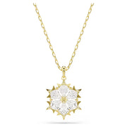Swarovski Magic Snowflake Stud Earrings & Necklace Jewellery Set