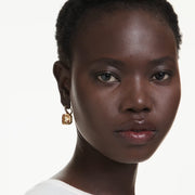 Swarovski Millenia Yellow Gold Tone Drop Earrings