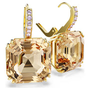 Swarovski Millenia Yellow Gold Tone Drop Earrings