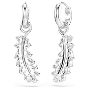 Swarovski Vienna Feather Earrings