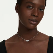 Swarovski Vienna Feather Pendant Necklace